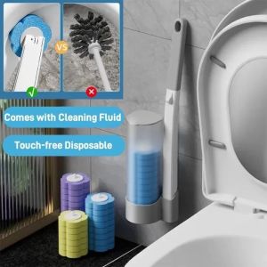 Discover the Benefits of a Wall-Mounted Disposable Toilet Brush & Cleaner