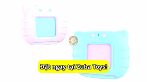 Máy Đọc Thẻ Song Ngữ 4 Chế Độ Anh Việt Zuba Toys – Đồ Chơi Giáo Dục Sớm Flashcard Giúp Bé Học Từ Vựng Hiệu Quả