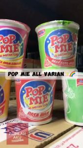 Mie Instant POP MIE Rebus Rasa KARI AYAM - ( Harga 3 PCS )