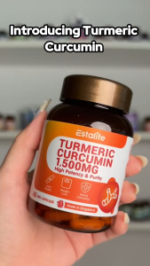 [NEW] Estalife Turmeric Curcumin 1500MG | Joint Pain | Boost Immunity Supplement | 姜黄 | 60 Capsules