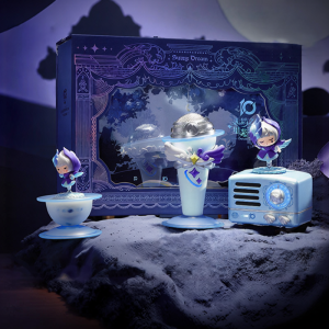 MAOWANGMIAOBO | Cat King Bluetooth Speaker Collaborative Limited Edition Xiao Qiao Swan Dream Gift for Girls Birthday High Bass Stereo Sound Mini Speaker