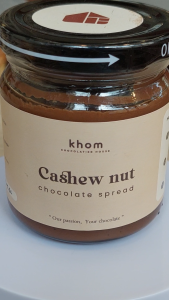 Khom Chocolatier House - Cashew Nut Chocolate Spread 180g (No preservatives / emulsifiers) - Pre-order Available to Maximise Shelf Life