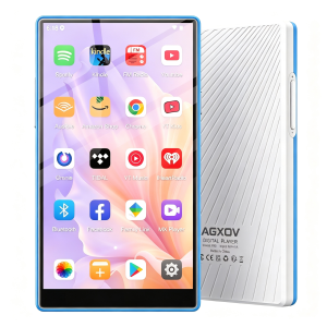 AGXOV P50 32GB/96GB Android 13 Player with 5" Touchscreen and Speaker and Spotify Audible Play Store Expand to 1TB
