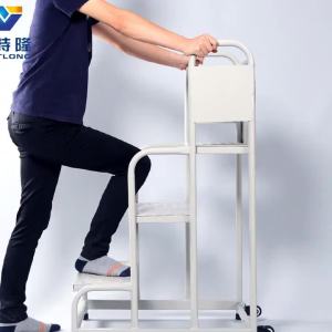 Warehouse Ladder Trolley Mobile Elevating Platform