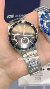 [ OFFICIAL CASIO WARRANTY ] EDIFICE EFV-570D SERIES MEDIUM SIZE STAINLESS STEEL MEN WATCH