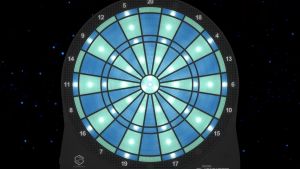 Dart Board Set Original [with 6Pcs Darts] 18 Inch Professional Dart Board Exquisite Craftsmanship and Long Service Life for Bar Office Home Club Dart Board Double-Sided Flocking Dartboard Sports Exercise Darts Game Sport Indoor Game