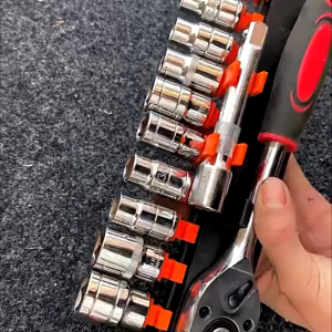 ชุดเครื่องมือ เครื่องมือช่าง ชุดบล็อก ชุดประแจเครื่องมือ ชุด 12 ชิ้น 1/2 CR-V ประแจวงล้อ ซ็อกเก็ตหกจุด กล่องเครื่องมือในครัวเรือน เครื่องมือซ่อมบำรุงรถยนต์และรถจักรยานยนต์