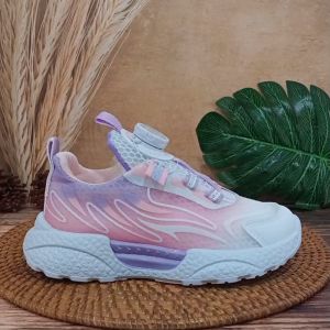 Sepatu SneakersAanak Perempuan/Laki Laki Model  Tali Putar Hits New Fashion IMPORT