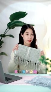 Tassel Table Runner / Taplak Meja Makan Tamu Rajut Simple Macrame Aesthetic Scandinavian Renda