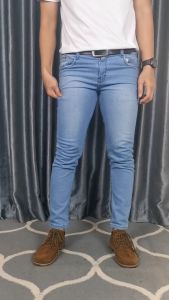 Celana Pensil Panjang Pria Model Ngaret / Celana Jins Pria Bahan Soft Jeans Melar / Celana Lelaki Dewasa Terlaris Bisa COD