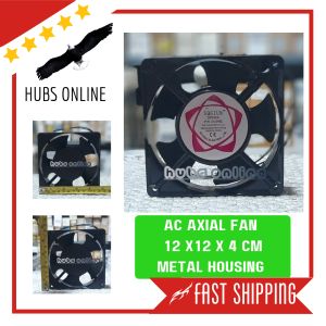 AC Axial Fan 12cm x12cm x4cm 220/240v  50/60Hz