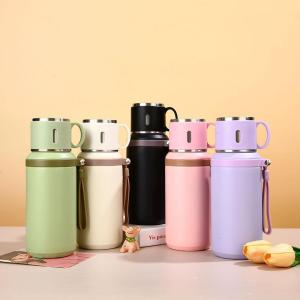 MEISITEKEKE | Separated Tea and Water Stainless Steel Vacuum Flask