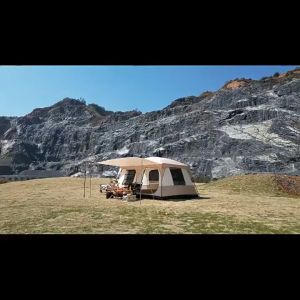 【COD】Outdoor 10-12 Person Camping Tent Backpack Tent Outdoor Waterproof Camping Tent Camping Tent Waterproof Original Home Tent Two Bedroom And One Living Room Tent Outdoor Double Decker Luxury Activity Large Tent Waterproof Tent - Lazada