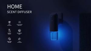 3 Light Smart Aroma Diffuser Wall Plug In Essential Oil Diffuser 150ml Fragrance Dispenser Machine for Home Bedroom Living Room