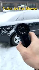 Adjustable Speed Mini Jet Fan Turbo Blower High Rpm 130000 Rpm Violent Fan Portable Turbo