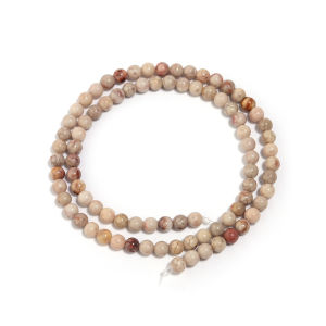 1 Strand 4/6/8/10/12mm Natural Maifan Stone Beads Round Loose Spaced Gemstone Beads For Jewelry Making DIY Bracelet Necklace