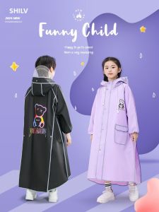 SLVGOODS | Waterproof School Raincoat with Backpack Space