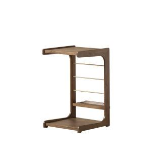 Wuzhai/Marginal Black Walnut Log Leisure Chair Side Table Living Room Sofa Side Table Side Table Coffee Table Side Table Bedroom Side Table