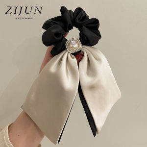 ZIJUN | Satin Ribbon Cats Eye Stone Pearl Headband