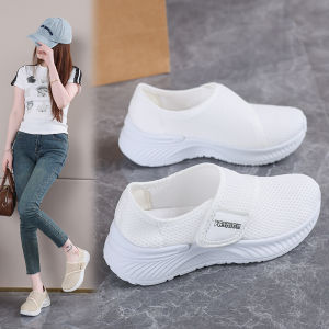 SHIYAN | Hollow Breathable Anti-odor Non-slip Slip-on Comfort Mesh Athletic Shoes
