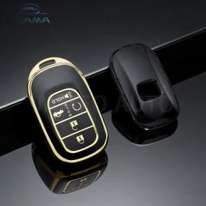 5 Buttons TPU Shell Fob For Honda CRV Civic Accord Vezel 2021 2022 Car Remote Key Case Cover Protector Holder Bag Accessories