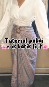 Desain Rok Batik Wanita Modern Terbaru