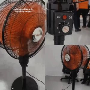 Quạt đứng cao cấp 2 đầu 360 độ ASIA LIGHTING - công suất lớn - HÀNG CHÍNH HÃNG