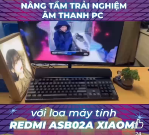 Loa máy tính Redmi ASB02A - Màu đen 