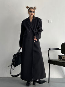 Powerful Presence Loose Fit Long Trench Coat