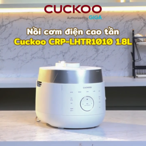 Nồi cơm điện tử áp suất cao tần Cuckoo 1.8 lít CRP-LHTR1010 - Áp suất kép - Bảng điều khiển thông minh