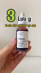 Tinh chất/ Serum tẩy tế bào hoá học The Ordinary Aha 30% + Bha 2% Peeling Solution 30ml - Canada