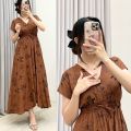 DASTER WANITA KEKINIAN // DRESS DASTER HOMEWEAR RAYON. 