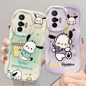 Cute Cartoon Silicone Phone Case for Vivo X70 Pro & X70T Full Cover Soft Shell Lens Protection Summer New Style Female Model Non-Repeating Design