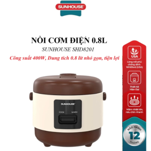 Nồi cơm điện 0.8L Sunhouse SHD8201