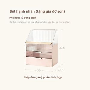 EACHY | Hộp Lưu Trữ Bàn Làm Việc Kiểu Hộc Chống Bụi Minh Bạch