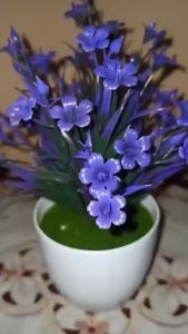 DRPT45 Pot Tanaman Hias Bunga Hias Plastik Ornamen Pot Bonsai Artificial Flower Decoration