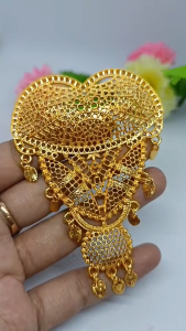 Grosir Bros Dagu Aksesoris Bros Pin Bross Hijab Bros Kebaya Dubai Fashion Berlapis Emas 24k Gold Terbaru Perhiasan