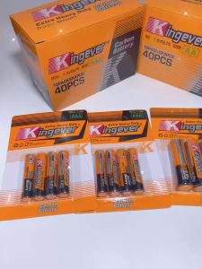 Battery Kingever 100% Orignal AA AAA Family Combo 1PACK FOR 4PCS