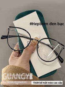 GUANGYE | Gọng Kính Titanium Nhẹ Cho Nữ Làm Gọn Mặt