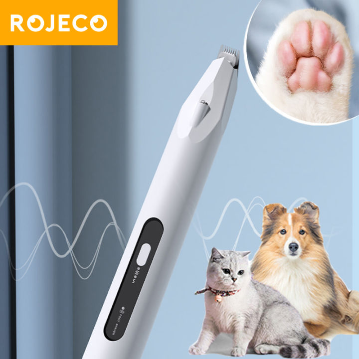 ROJECO Professional Dog Clippers Pet Grooming Hair Trimmer with LED for