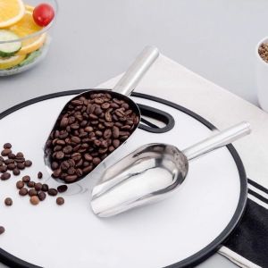 8/10/12 Inch Stainless Steel Ice Scoop Ice Cream Crushed Shovel Candy Sugar Scooper Kitchen Tool
