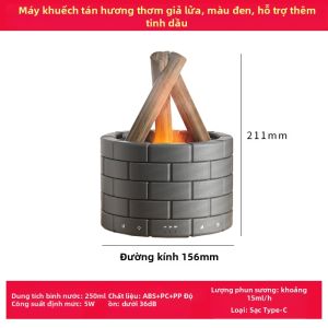 NIOYE | Máy Phun Sương Tinh Dầu Cao Cấp với Không Khí Lò Sưởi