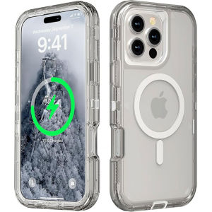 [เข้ากันได้กับ MagSafe] เคสโทรศัพท์ป้องกันการกระแทกกันกระแทกกันตกสำหรับ iPhone 17 Pro MaxAir16 Pro Max16E15 Plus14 Pro1312