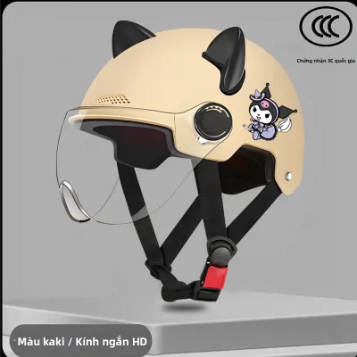 Mũ Bảo Hiểm Chống UV 3C Đã Được Chứng Nhận An Toàn Cho Trẻ Em Đi Xe Điện