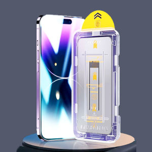 High Aluminum Tempered Glass Film for  Mobile Phone Dust-Free Cabin Clear HD Instant Stick No Bubble Easy Install