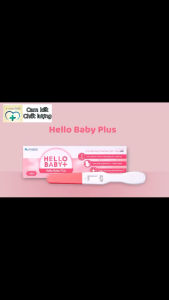 Bút thử thai Que thử thai Hello Baby Plus Humasis cho kết quả nhanh trong 3 phút (1 que)