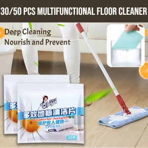 30/50 Pcs Multifunctional Floor Cleaner Dissolving Paper Cleaning Decontamination Cleaning Tile Fresh Scent