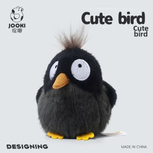 JOOKE | Cute Yellow Peach Parrot Plush Toy Sleeping Pillow