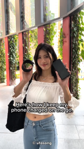 (SG) LionShield 100W PD Type C/USB A-L/C/4-in-1 Fast Charging Magnetic Self Winding Cable Compatible w iPhone/Android