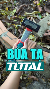 Búa tạ TOTAL 1000 - 2000g thép carbon 45# tay cầm chắc chắn